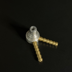 Перехідник дренажного клапана Saeco Aulika, Odea, Talea  металевий