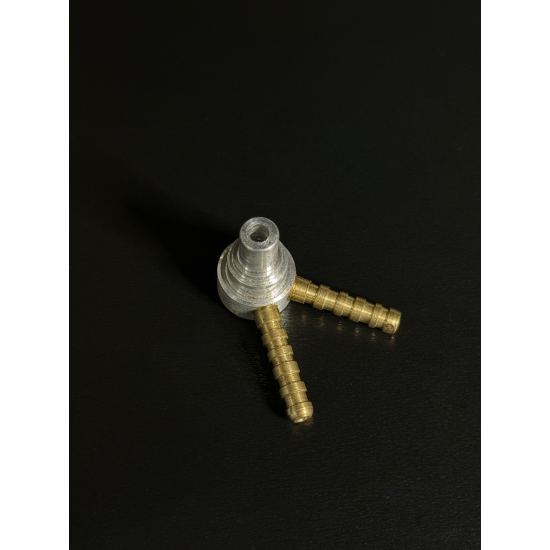 Перехідник дренажного клапана Saeco Aulika, Odea, Talea  металевий